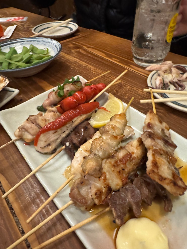  [오사카 신사이바시역 맛집] 리키마루 로바타야끼 카쿠레차야 - 주걱에 올려주는 로바타야끼