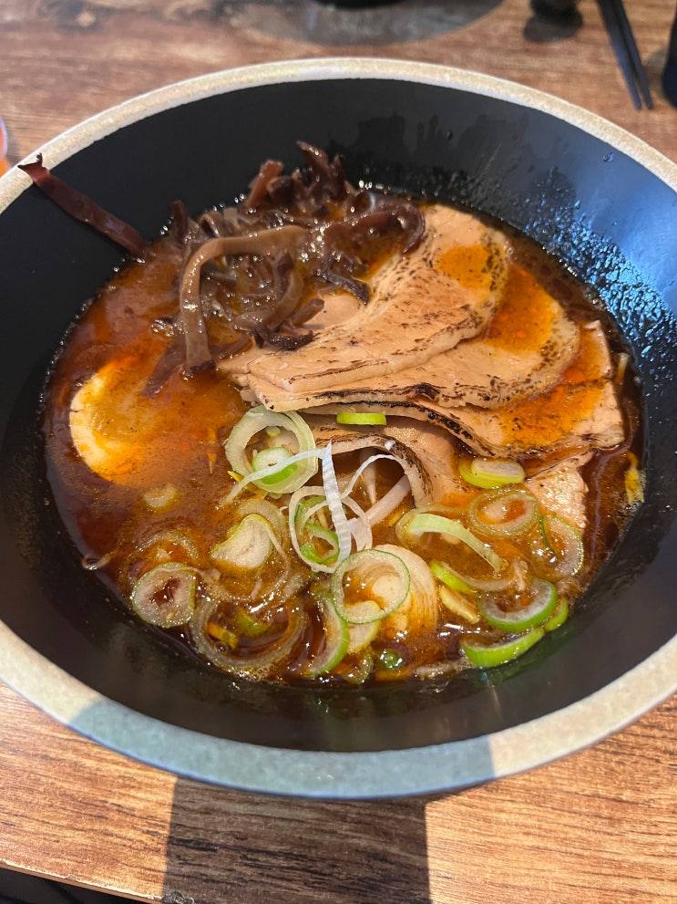  간만에 먹은 후카미, 웨이팅이 버겁지만 청주 근본 라멘집(산남동)