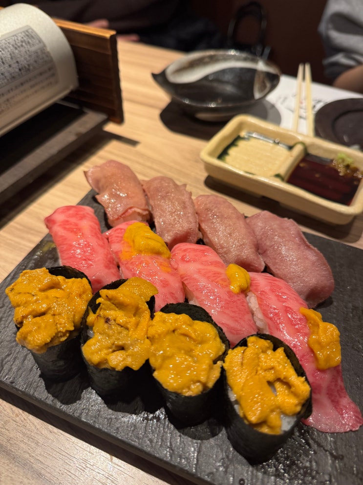  [오사카 우메다 맛집] 니쿠노 아사츠 우메다 오하츠 텐진점 - 오사카 무한리필 샤브샤브 & 스끼야끼 & 스시