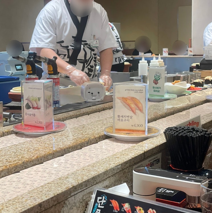  창원 회전초밥 맛집 갓덴스시:웨이팅,이용방법 내돈내산 후기
