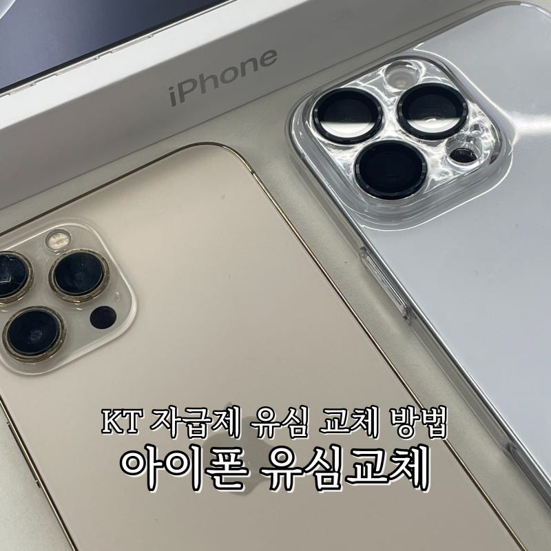 KT 자급제폰 기기변경 아이폰 USIM 유심 교체 방법 주의사항