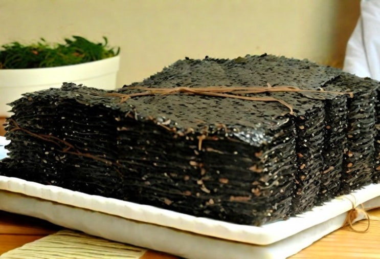  김 영양성분 단백질 함량, 조미김 칼로리 부작용은?