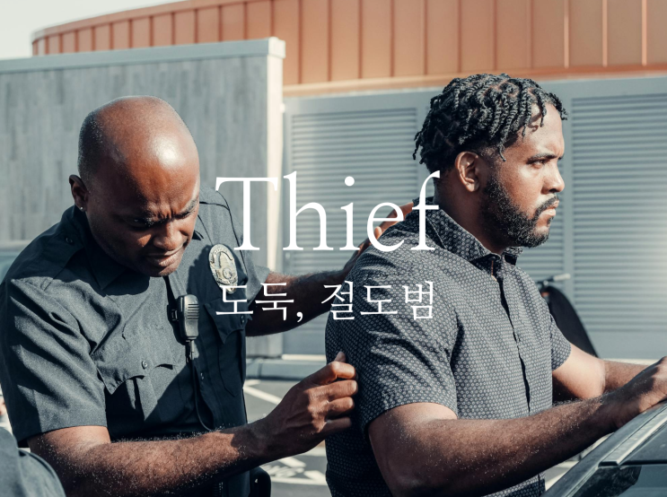  Thief - 도둑, 절도범 영어로