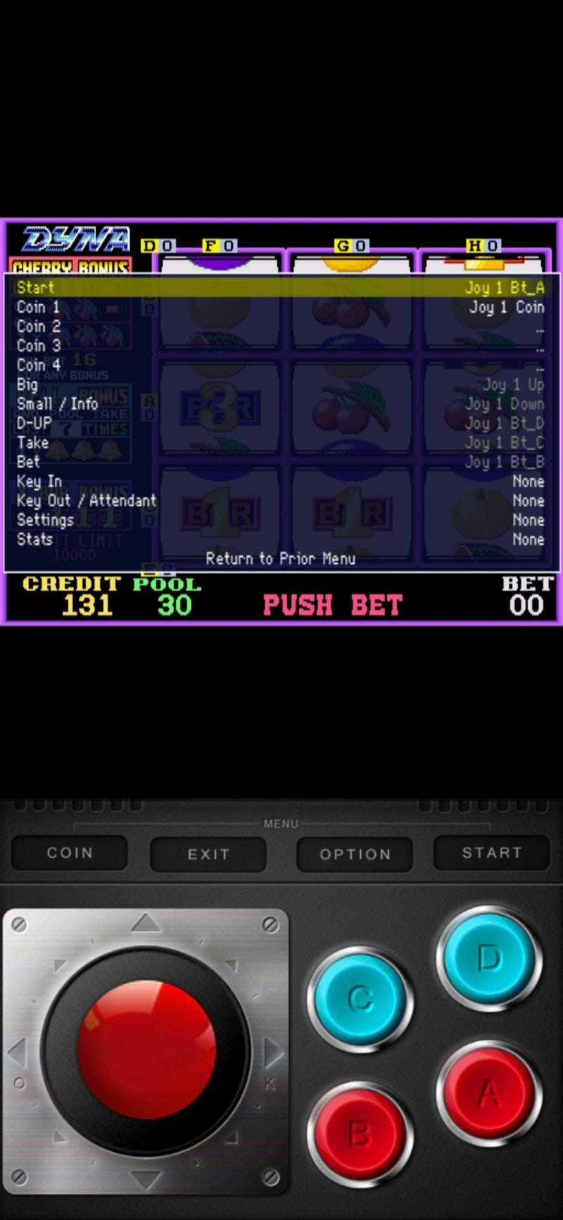 MAME 체리마스터 키설정 : 네이버 블로그