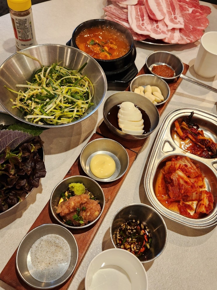  화랑화로 태릉 _  먹골역, 태릉입구역 근처 급냉 삼겹살맛집- 먹고 후식으로 아이스크림을 주는 곳 방문후기
