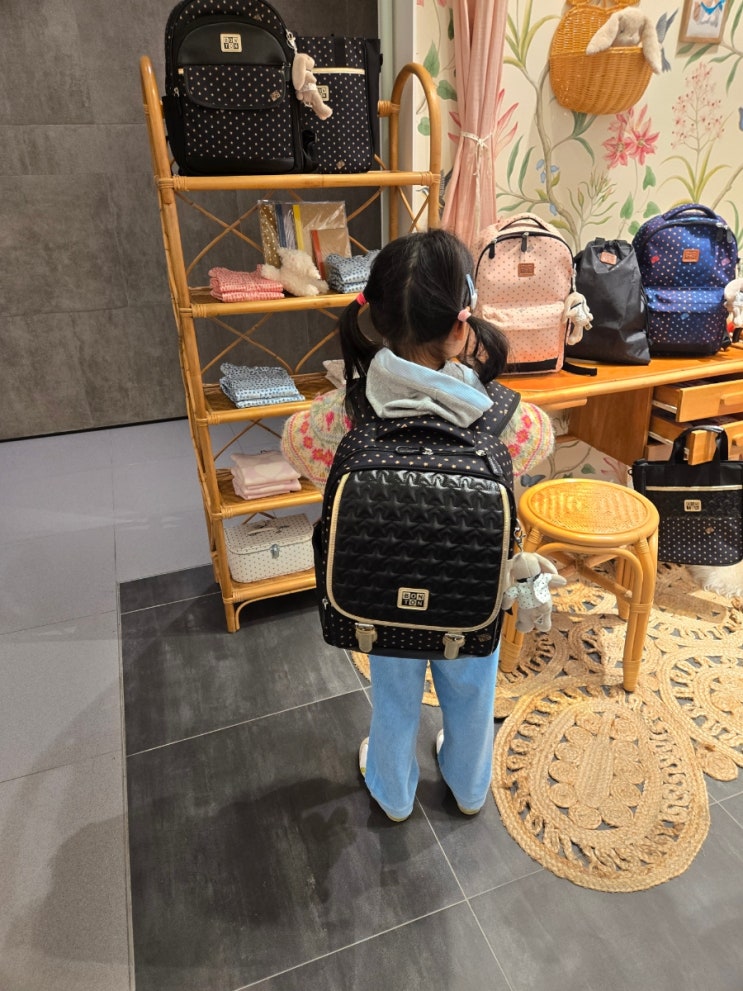  첫 초등학교 가방 (너의 선택을 존중해 ️)