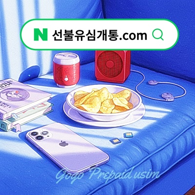  신용불량자 핸드폰 선불유심 비대면개통 ️