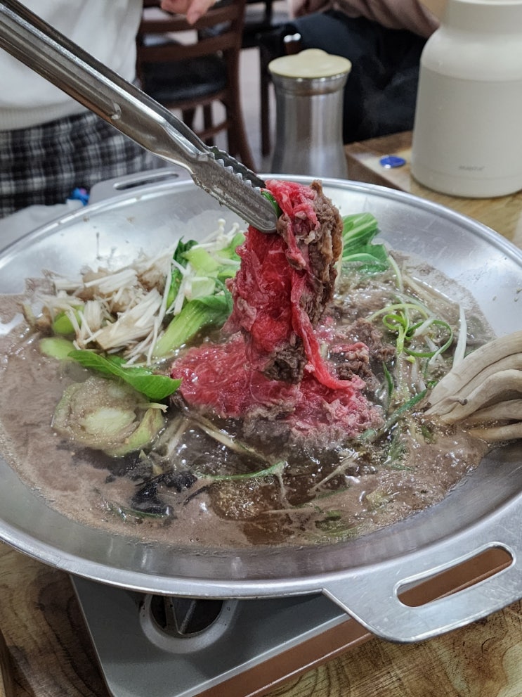  광주 문흥동 점심 전라도축산 정육식당 한우 소불고기 꿀맛