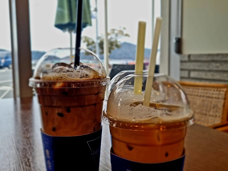  전남 강진 마량 카페 추천 헤일로 라떼가 맛있어요