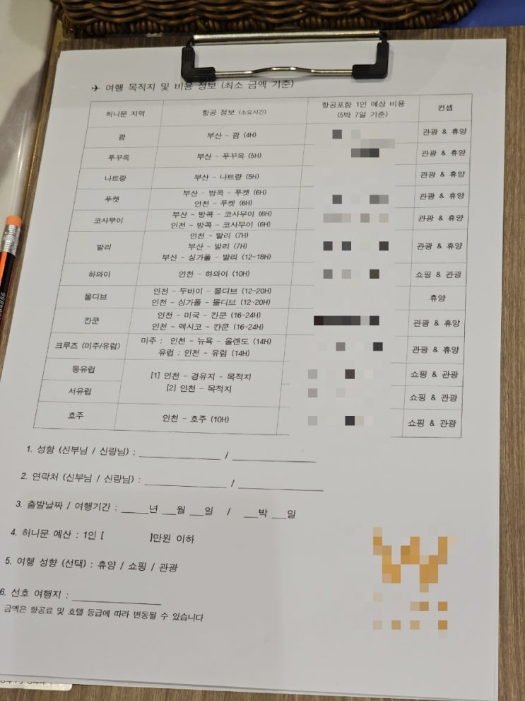  신혼여행의 첫걸음: 완벽한 허니문을 위한 여행지 선정 가이드