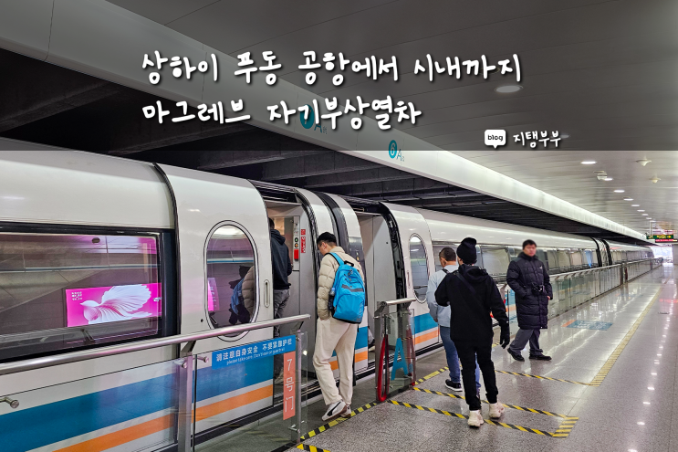  상하이 푸동 공항에서 시내까지 마그레브 타는 위치 시간 가격