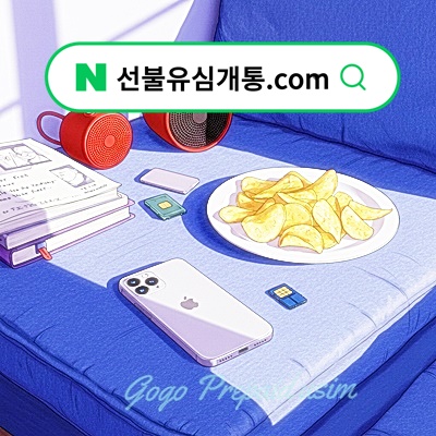  알뜰폰 유심칩 편의점 신규개통️