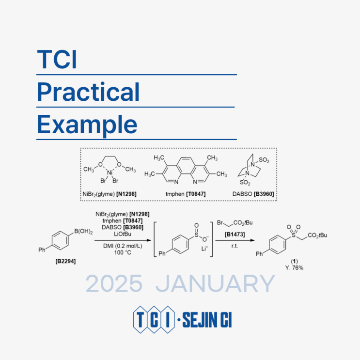  TCI Practical Example: Three-component Reaction Using the Nickel Catalyst and DABSO