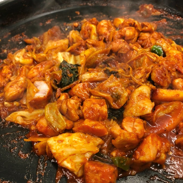  송도 무한리필 닭갈비 맛집 닭갈비제작소 가성비 맛 미쳤음