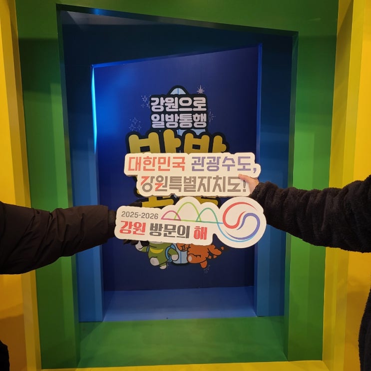  2월 성수 팝업스토어 강원특별자치도 방방곳곳 사전예약 후기