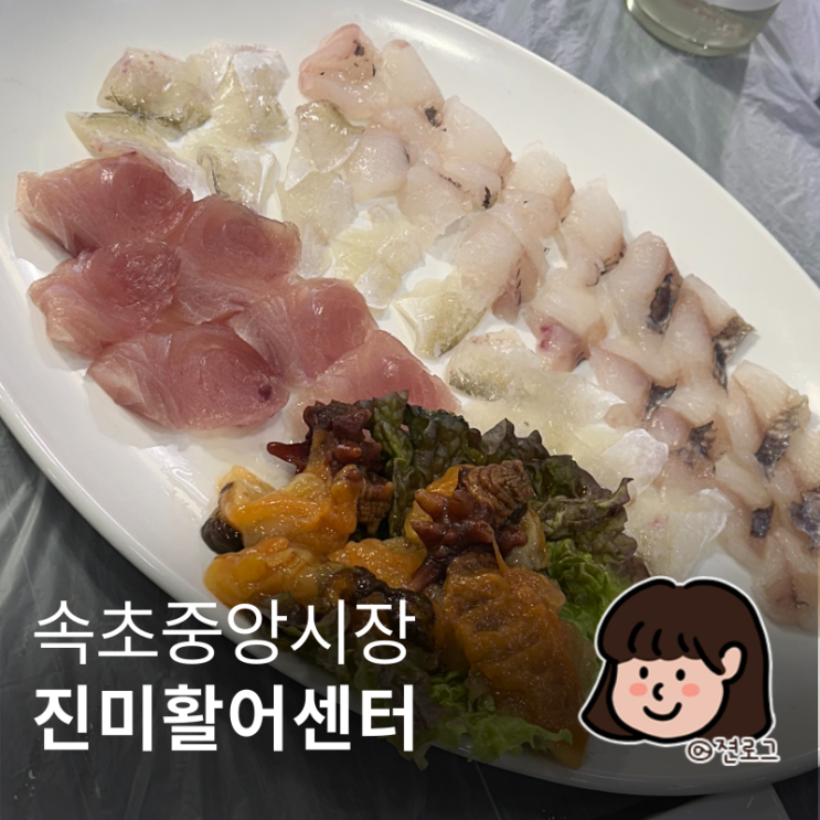  속초 회 포장 맛집 진미활어센터 다녀온 솔직후기