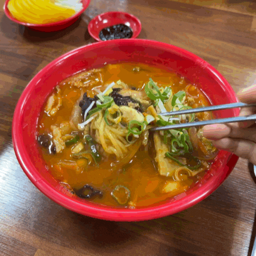  강원 삼척 용화해수욕장 근교 짬뽕 맛집 달인 짬뽕