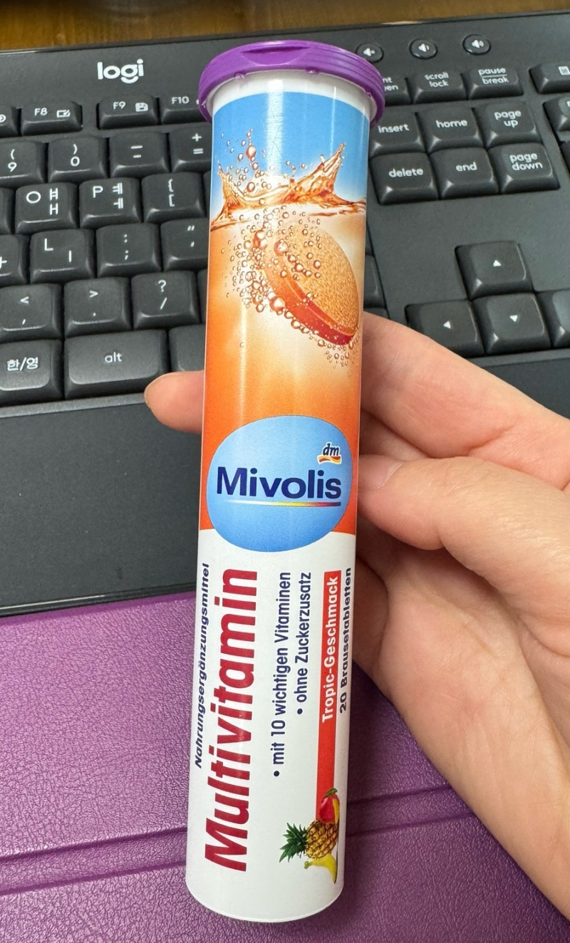미볼리스(Mivolis)_ 맛있게 충전하는 독일 발포 멀티비타민 20정