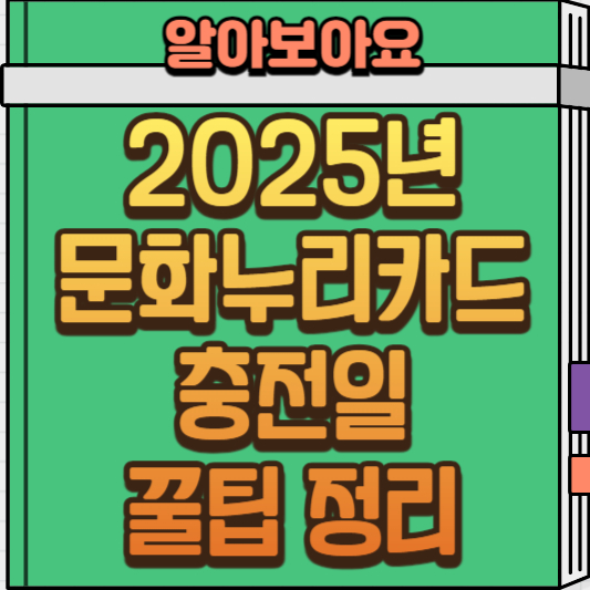  2025년 문화누리카드 충전일 가이드[자동 충전과 수동 충전 방법]