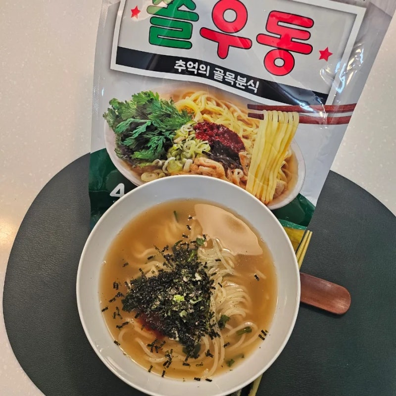 오뚜기 쫄우동 간편하게 즐기는 쫄깃한 식감의 매력