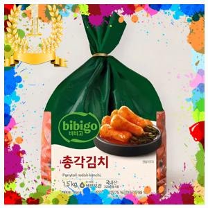 비비고 총각김치, 1¸5kg, 1개