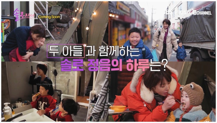 솔로라서 황정음 이혼이유 안방마님 라이프 긍정에너지 두아들 하우스 축복받은솔로 새예능
