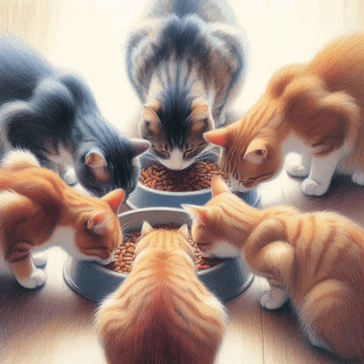  고양이 밥주는꿈 키우는 꿈 고양이 여러마리꿈 해몽