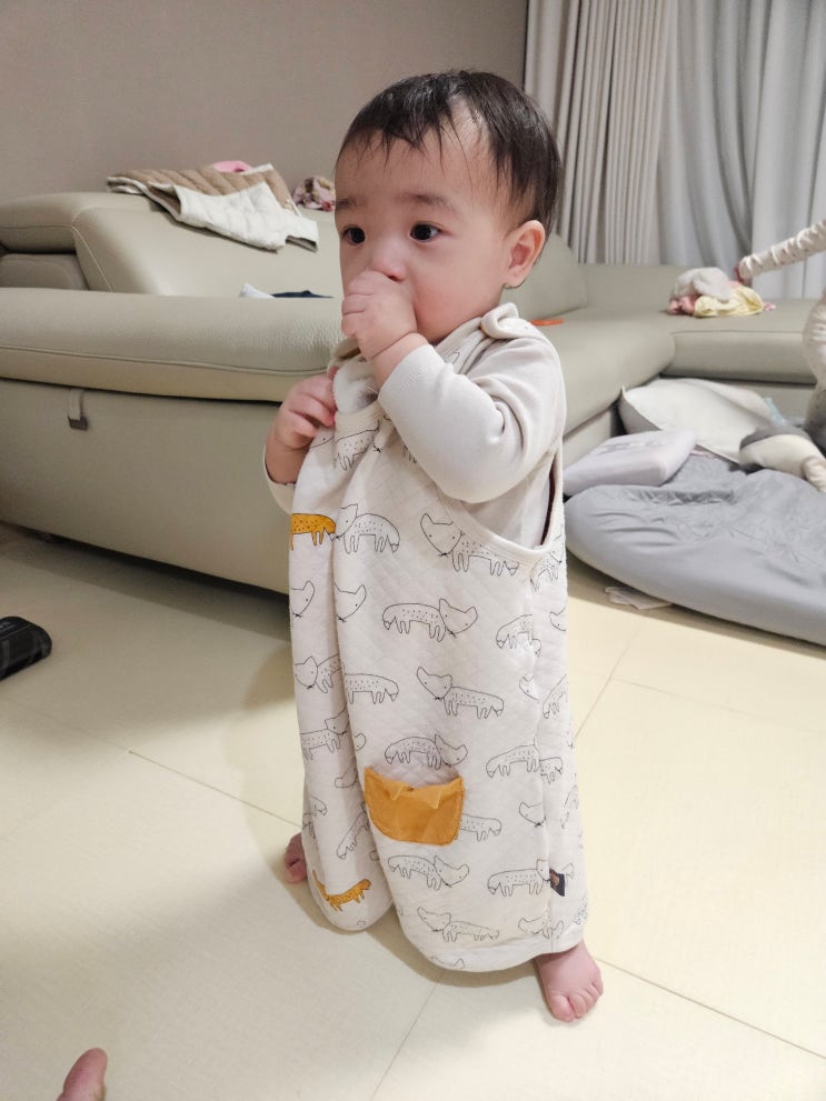  아기 겨울 수면조끼 및 배앓이 원인과 방지를 위한 아이 수면잠옷