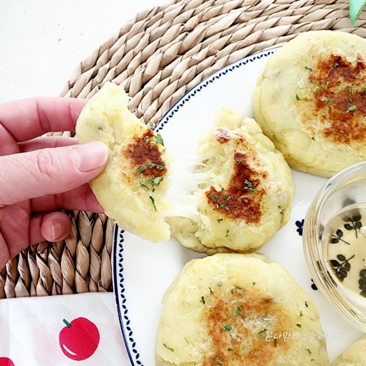  맛 없는 고구마도 살려주는 고구마 치즈 찹쌀 구이 만들기