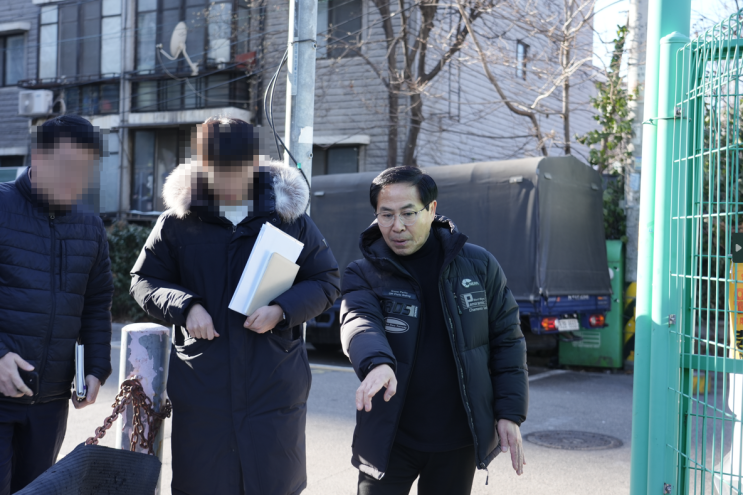 안복동 노원구의원, 상계2동 통행 불편 민원 현장 점검