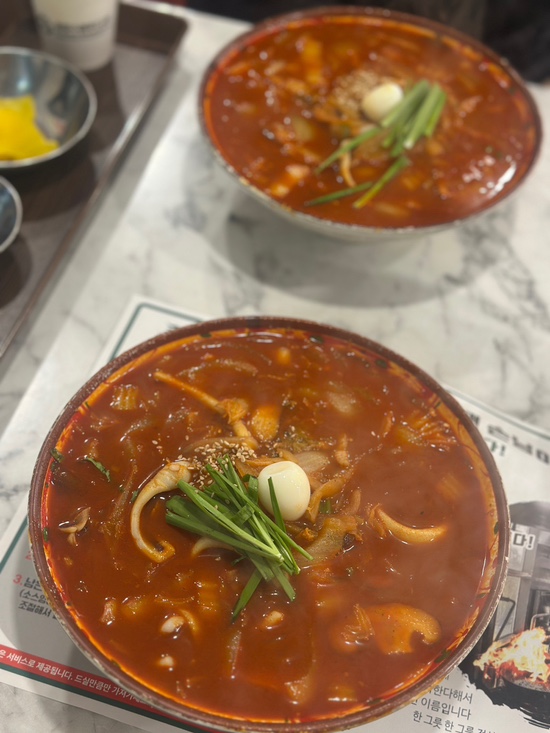  점심만 장사하는 강릉교동맛집, 107짬뽕