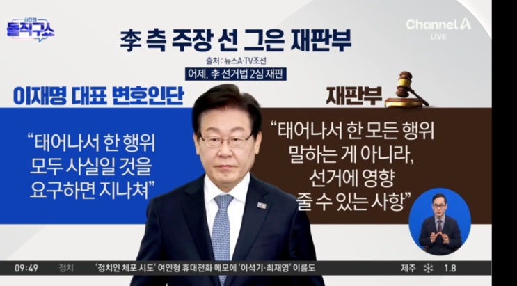 <b>이재명</b> #<b>위증교사</b>의혹 <b>2심</b> 3월11일 시작.