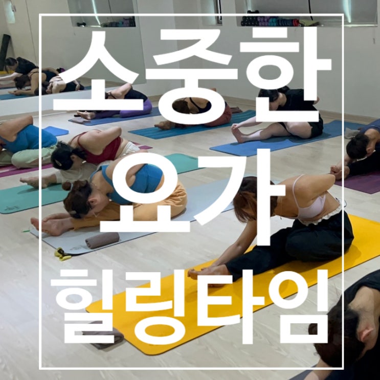  [탄현헬스장] 요가 소중한 힐링타임