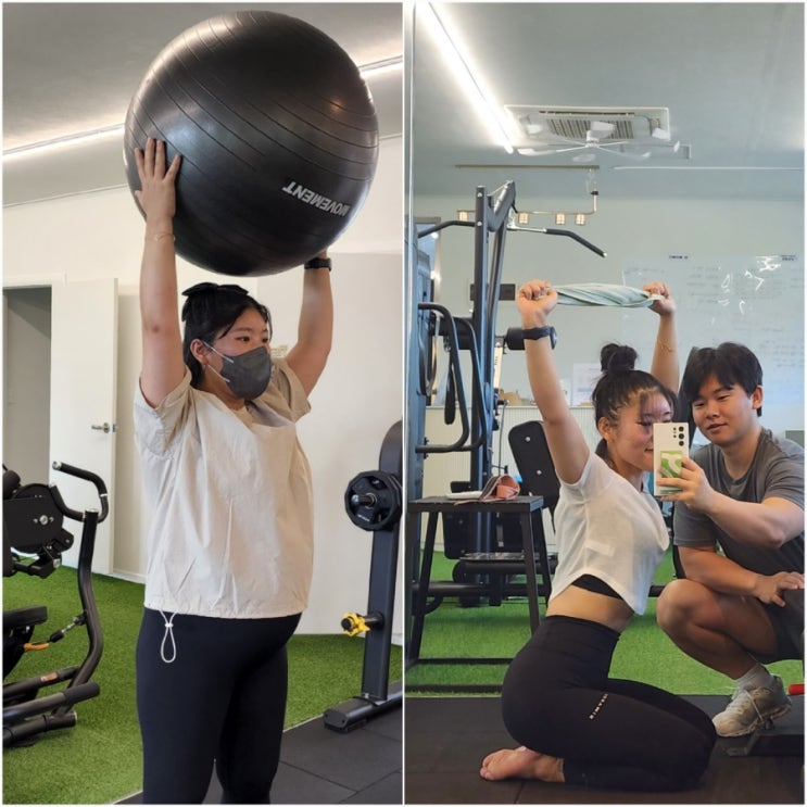  순천피티 출산 후 바디프로필 성공 헬로바디핏