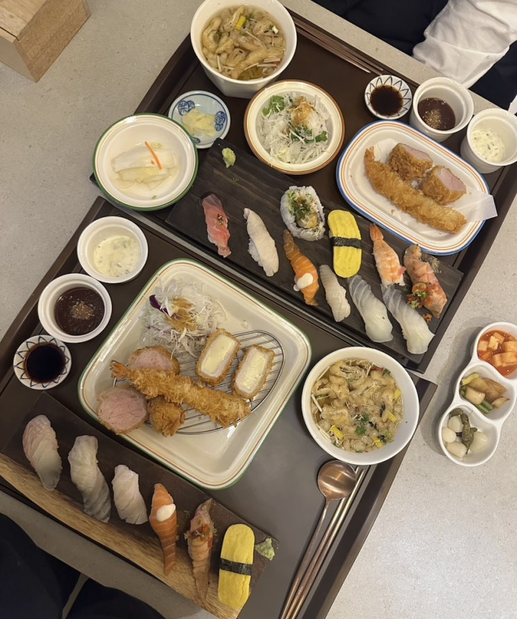  창원 중동 맛집 돈까스와 스시가 맛있는 사야스시앤카츠