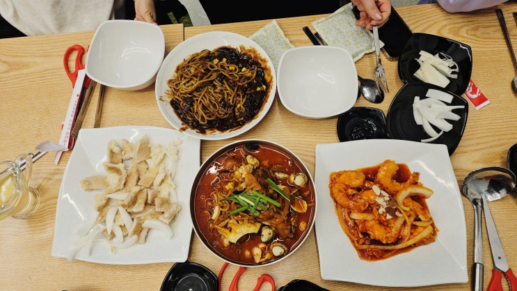  대전 도룡동 하우스디어반 맛집 조기종의 향미각 도룡점 꼬막짬뽕 가성비 최고의 중식당 메뉴 추천