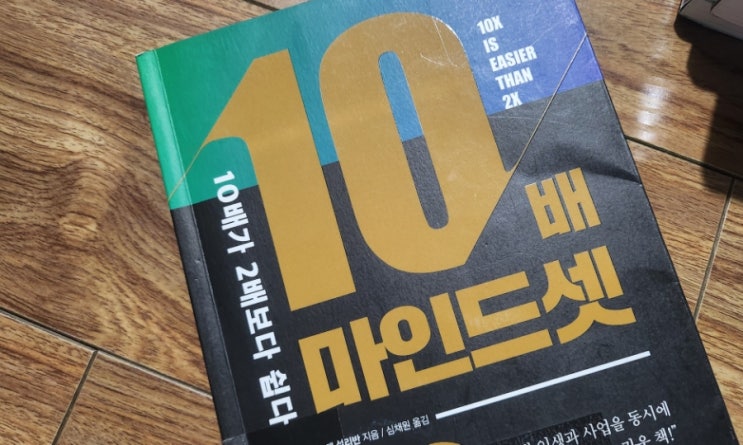  10배 마인드셋[1017번째 리뷰]
