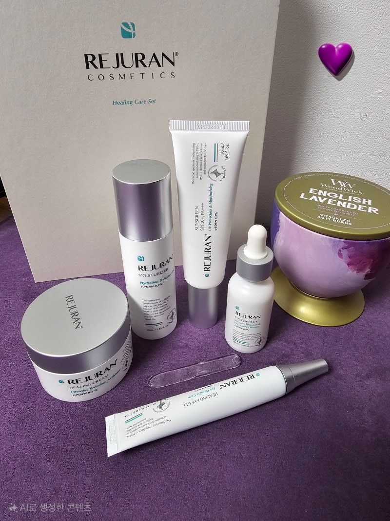 리쥬란 코스메틱 힐링케어 세트 - 스킨 턴오버 힐러 솔루션 REJURAN COSMETICS Healing Care Set