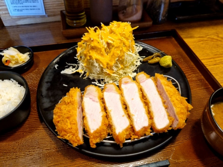  카와카츠 본점 평일 점심 웨이팅 후기