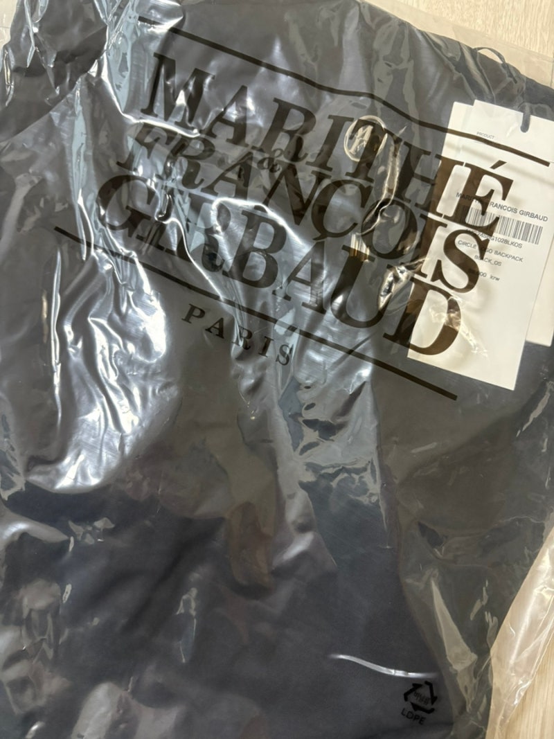 마리떼 프랑소와 저버 CIRCLE LOGO BACKPACK 백팩 리뷰