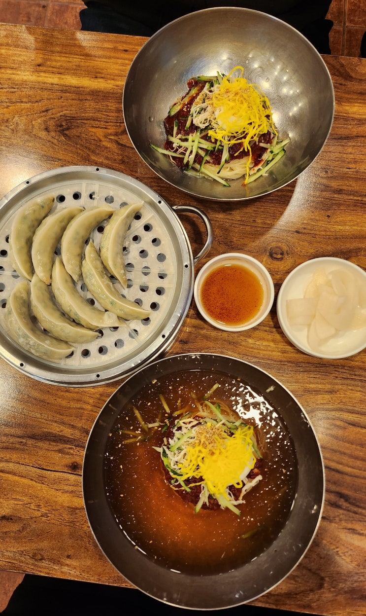  [가시 Food실록] 부산 밀면 맛집 서면 개금밀면(만두, 가격, 메뉴판)