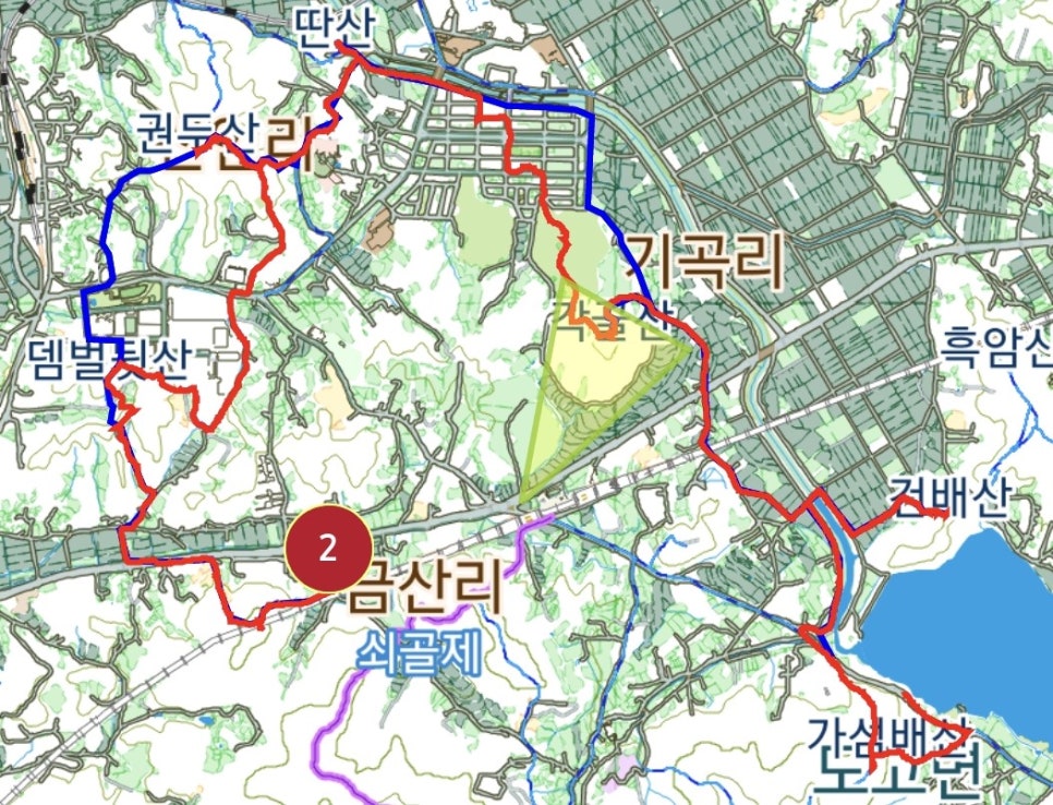 가섬배산 사진 1