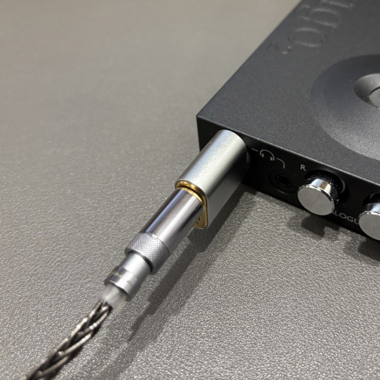  ddHiFi 4.4F to 6.35M 오디오 변환젠더, DJ65B 리뷰