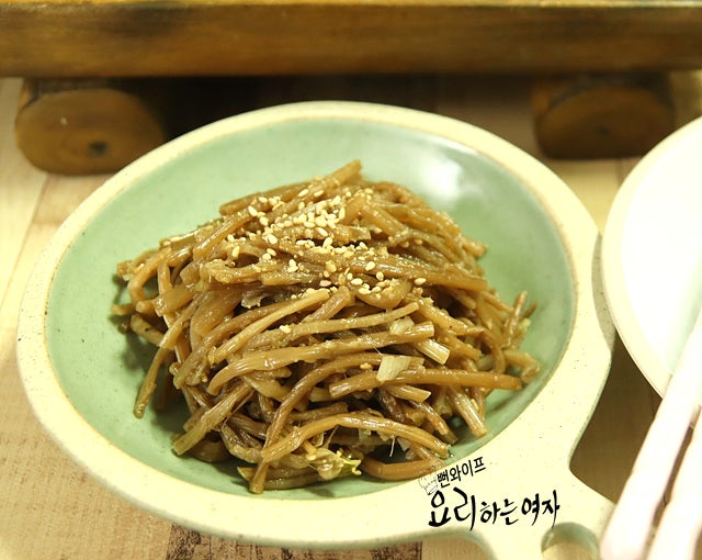 <b>정월대보름</b> 나물 말린 고구마 줄기볶음 만들기, 건 고구마 줄기... 