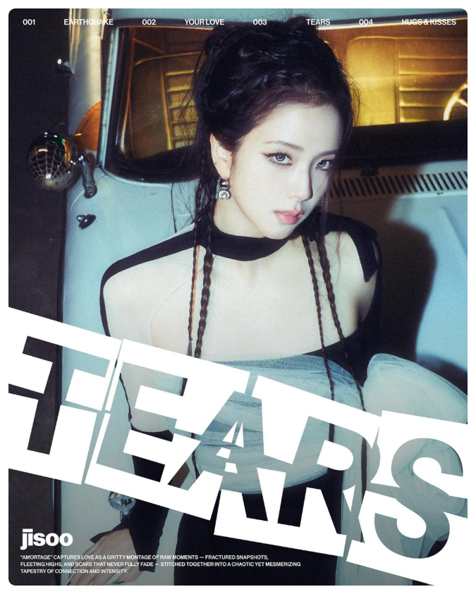 블랙핑크 <b>지수 첫 솔로 투어</b> TEARS