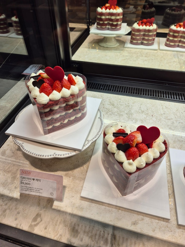  [프랑제리] 발렌타인데이 선물 초콜릿 케이크부터 맛도뤼 샌드위치까지