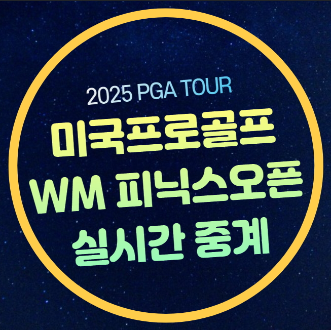 PGA 중계 WM <b>피닉스 오픈</b> <b>김주형</b> 공동 10위 안병훈 16위... 