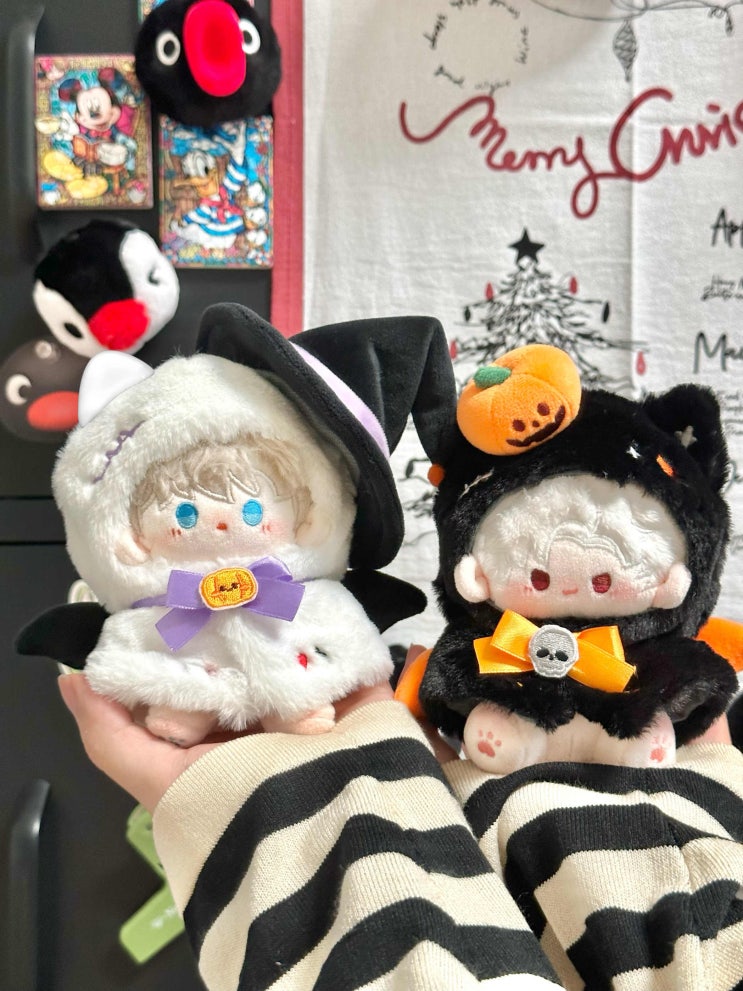  10cm 할로윈 고양이 세트 인형옷