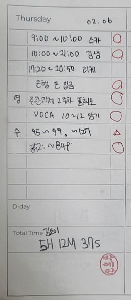  윈터 11 STUDY LOG 14일차!