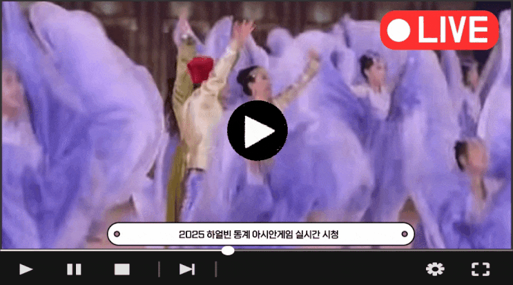 네이버 치지직 <b>하얼빈</b> 동계올림픽 <b>AG</b> 개막식 중계 시간... 